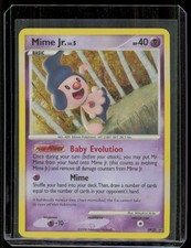 Mime Jr. Dp22 Diamond and Pearl Holo Black Star Promo *DEEP PEN MARK*