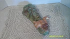 Vintage Weller Woodcraft Art Pottery Squirrel Figural Wall Pocket