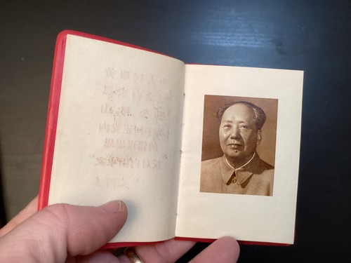 QUOTATIONS FROM CHAIRMAN MAO 1966 1st English Ed. Little Red Book +2 in Chinese - Foto 21 di 24