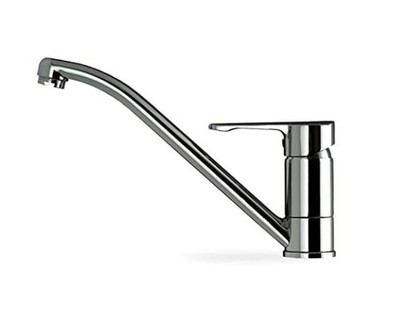 Teka ML 913 Verchromte Küchen Spültischarmatur mit festem Auslauf