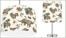 DINOSAUR DINO  tropical choose  Lamp Shade , Stick Lamp or Bundle , Reusable