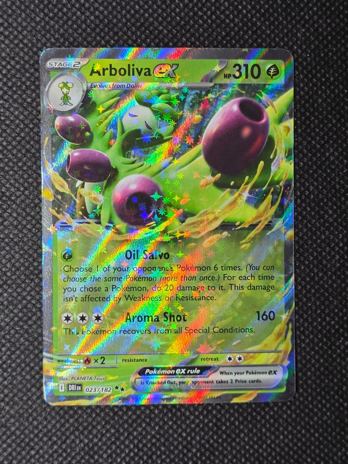 Arboliva ex #23 Pokemon Destined Rivals
