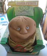 Vintage 1987 Couch Potato PAL Coleco Plush Stuffed Animal Toy