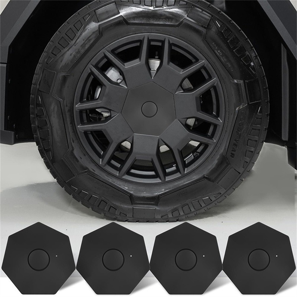 Hub Cap For Tesla Cybertruck Wheel Covers 4PCS Replacement HubCaps Decoration