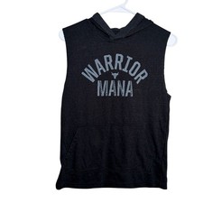 Under Armour Sweatshirt Boy's Youth XL Black Project Rock Warrior Mana Hoodie