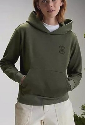 Alpine Design Pullover  Fleece Hoodie Size Small Olive Green Sweatshirt NWOT Poc