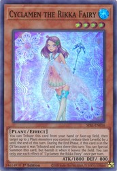 Cyclamen the Rikka Fairy SESL-EN016 1st Edition Super Rare