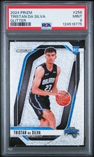 2024 Panini Prizm #256 Tristan Da Silva Glitter Prizms Rookie Card RC PSA 9