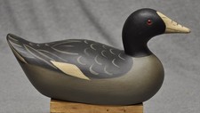 MASON "STYLE" CHALLENGE GRADE COOT duck decoy DARKFEATHER FREEDMAN #1 ORIG PAINT