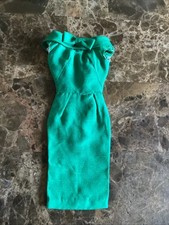 Vintage Barbie Doll Silk Sheath Dress 1962