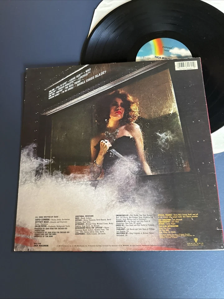 TAXXI - Expose LP Vinyl EX - Image 2 of 2