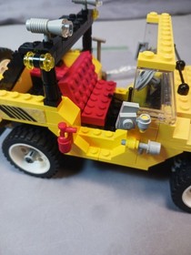 Lego Model Team 5510 Off Road 4X4 Jeep 100% Complete Instructions Some Stickers