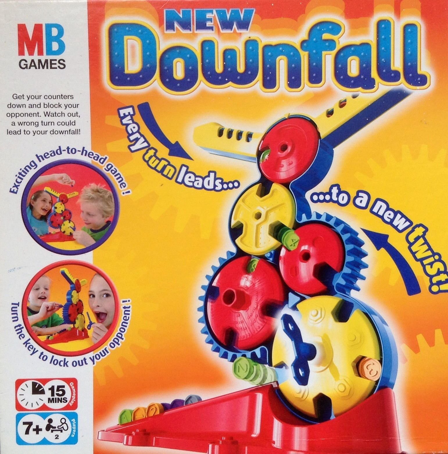 Downfall Strategy Game MB Games Vintage 1999 100% Complete with Instructions