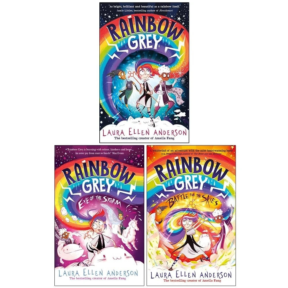 Farshore Grey Rainbow 3 Books Collection Set By Laura Ellen Anderson - Paperback - Ages 7-9 - Magical Weather Adventure Series - Image 2