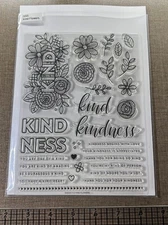 Simon Says Stamp Kind Flowers Stamp Set with Coordinating Die