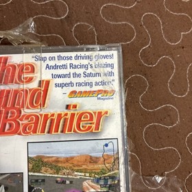 Andretti Racing (Sega Saturn, 1996) Complete - UNOPENED - See pictures 