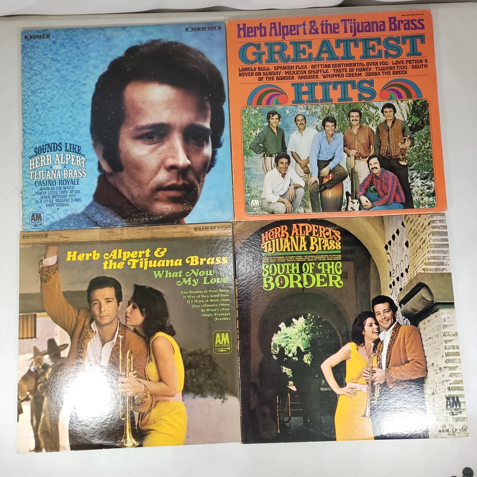 Lot of 6 Vintage Herb Alpert And The Tijuana Brass Vinyl LP A&M Records EX Foto 2 de 4