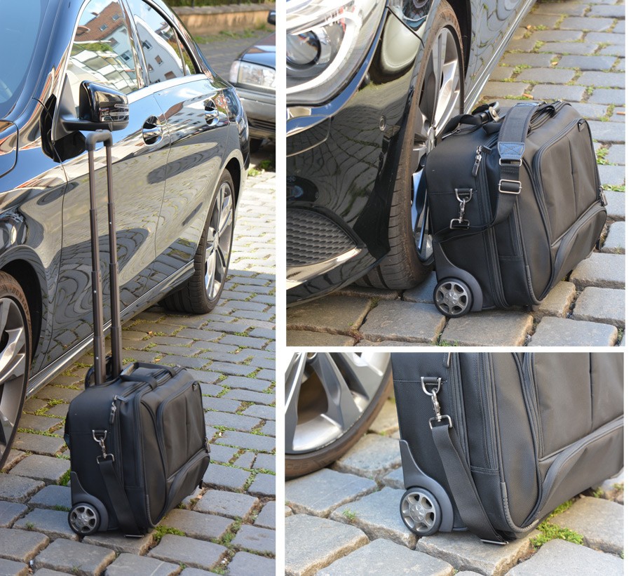 Luggage Trolley Dicota For Notebook Up To 17"" 43Cm For Printer HP OFFICEJET 100