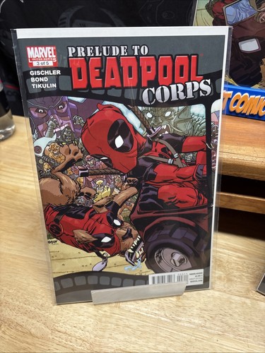 Lotto PRELUDE TO DEADPOOL CORPS Marvel 2010 #2-4 1° Kidpool 1° Dogpool Nice - Foto 3 di 4