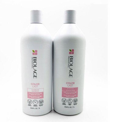 Matrix Biolage ColorLast Shampoo and Conditioner Duo Set, 33.8 Oz NEW PACK 2024