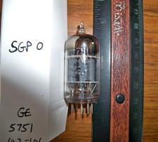 Strong GE Short Gray Plate O Getter 5751 Tube - 102/106