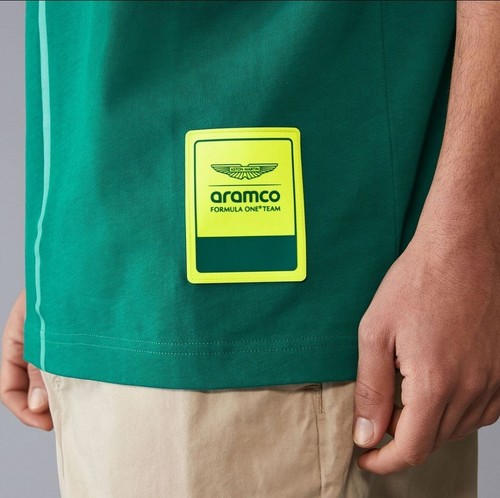 Aston Martin Aramco F1 Team Mens Tshirt - Picture 5 of 11