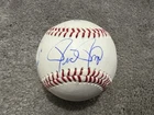 SEATTLE MARINERS ANNOUNCER RICK RIZZS SIGNED BALL BASEBALL COA W/ INSC