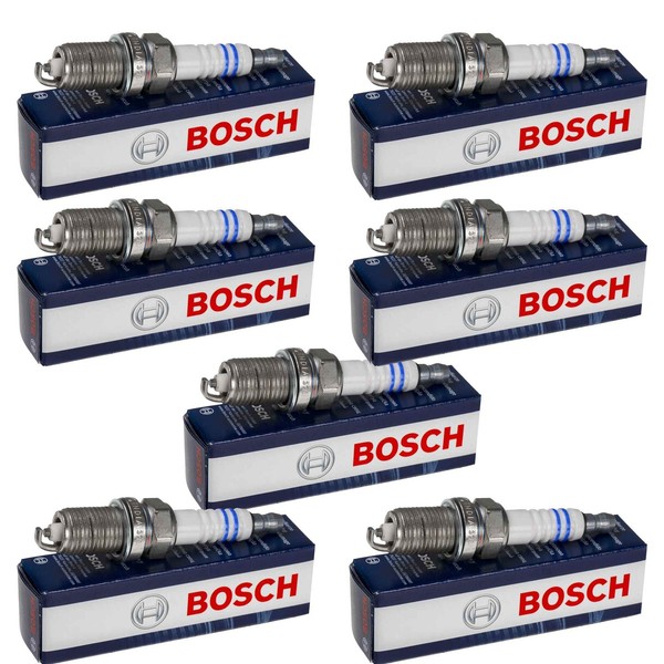 7X Bosch ZüNdkerze FüR Toyota Yaris _P9_ 1.3 Vvt-I SCP1_ NLP1_ NCP1_ 1.0 1.5-image