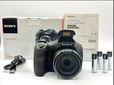 Sony - Cyber-Shot DSC-H300 - 20.1MP Digital Camera Black