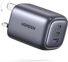 UGREEN USB-C Charger 65W GaN Nexode Foldable 3-Port For MacBook iPhone iPad
