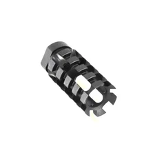 9/16x24 Steel Compensator 9MM Muzzle Brake Black Nitride