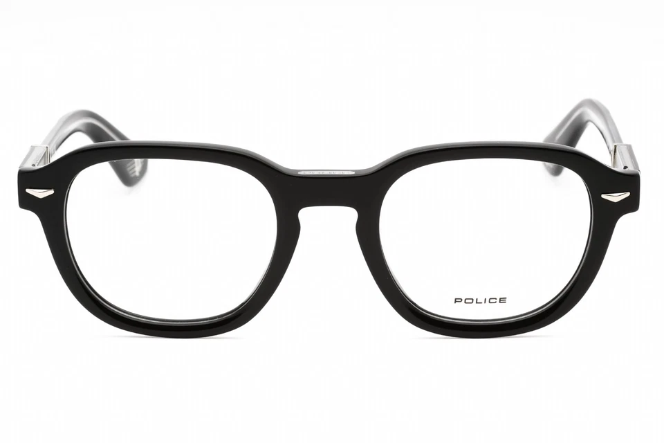 POLICE VPLG81 700Y Eyeglasses Shiny Black Frame 50mm - Image 2 of 4