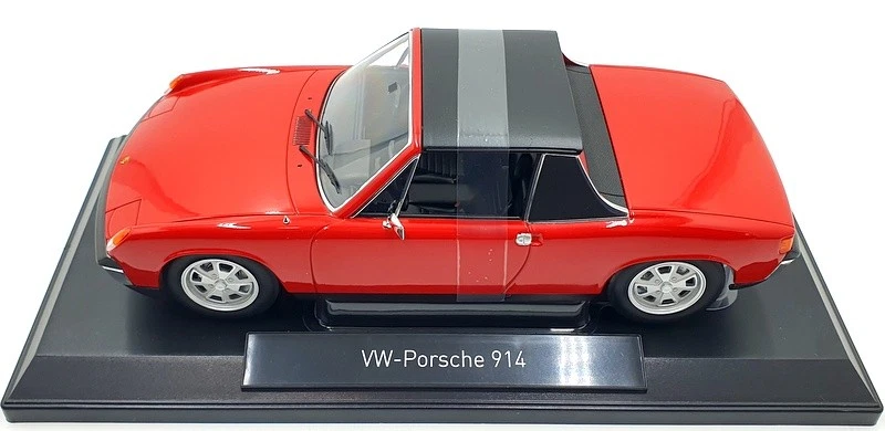 Norev 1/18 Scale Diecast 187690 - VW Porsche 914 1.7 1972 - Red — 第 3/4 张图片
