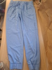 Hanes Comfort Fit Scrub Pants Light Blue Size Large