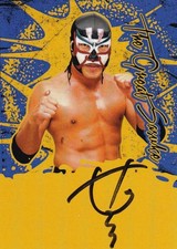 The Great Sasuke Signed GCW Pro Wrestling Trading Card ECW WWE Michinoku Pro