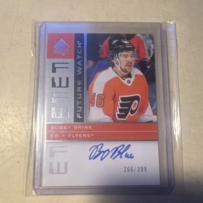 Upper Deck SP Authentic Retro Future Watch Auto /399 Bobby Brink Flyers