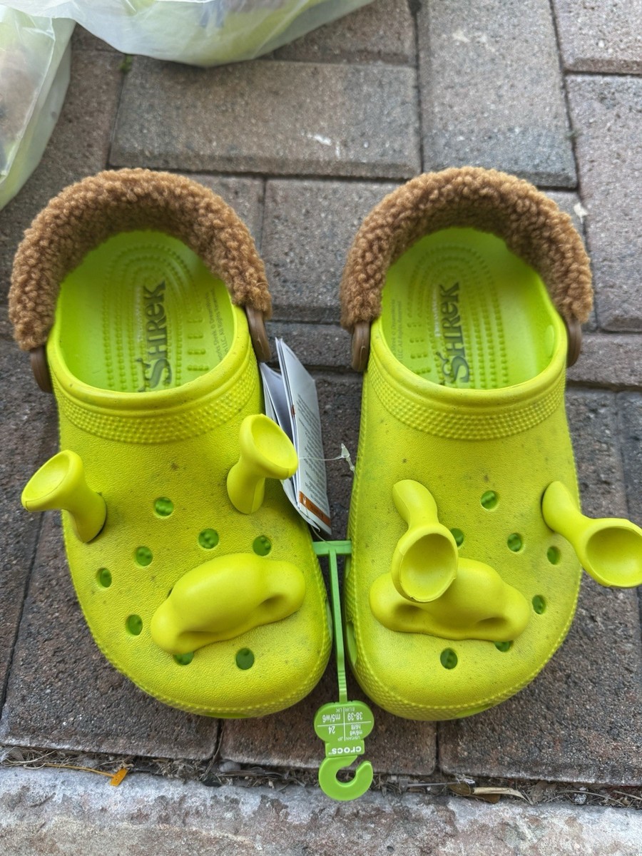 Shrek CROCS NWT.  M9/W11 Crocs Classic Dreamworks Shrek Clog Size C11 Kid main image 3