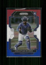 2022 Panini Prizm - Sebastian Rivero #108 Red White & Blue Prizm (RC)