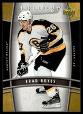 2006-07 Upper Deck Trilogy Brad Boyes Boston Bruins #10
