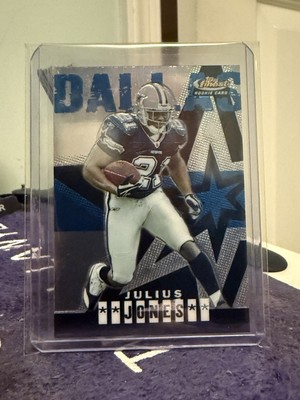 2004 Topps Finest Julius Jones #63 Rookie Dallas Cowboys 287