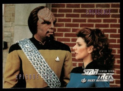 Star Trek 1999 Next Generation Sci-Fi TV Show Card #714 (NM)