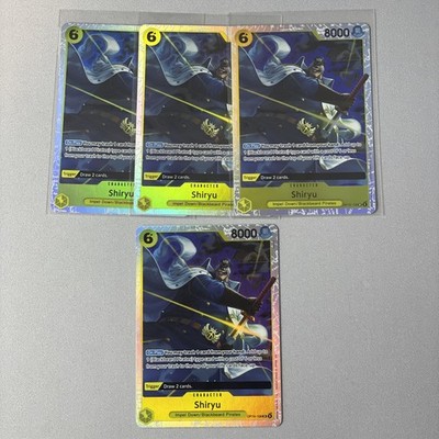 One Piece OP16 - Time of Battle - Shiryu 108 Super Rare - (1 Card)