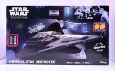 Star Wars Rogue One Imperial Star Destroyer Plastic SNAP Model Kit Action Light