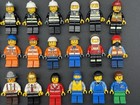 LEGO City Firefighter Construction Worker Minifigure Huge Lot of 40 Rescue EMT — photo 4