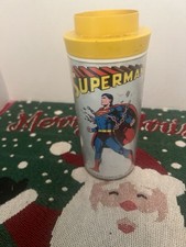1978 DC Comics Superman Tumbler Cup.