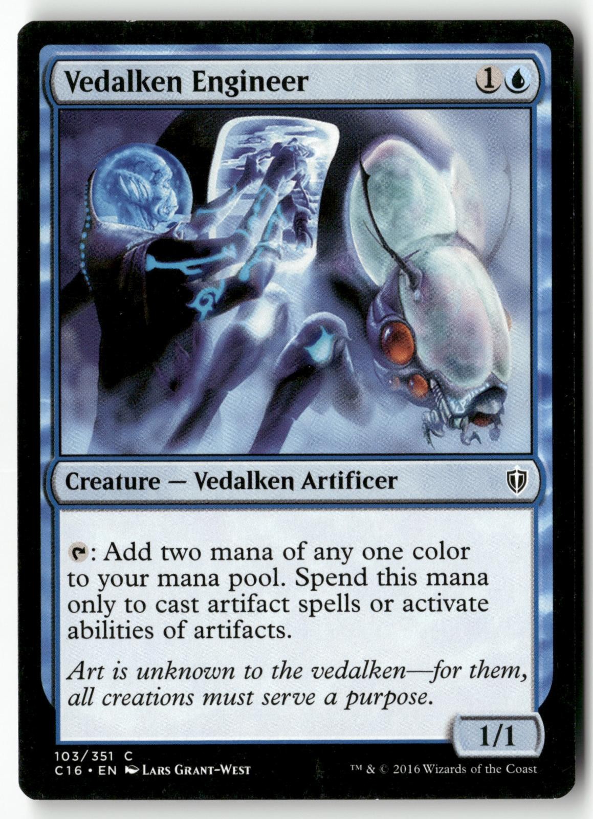 Vedalken Engineer 103 Magic: The Gathering Commander 2016 2016