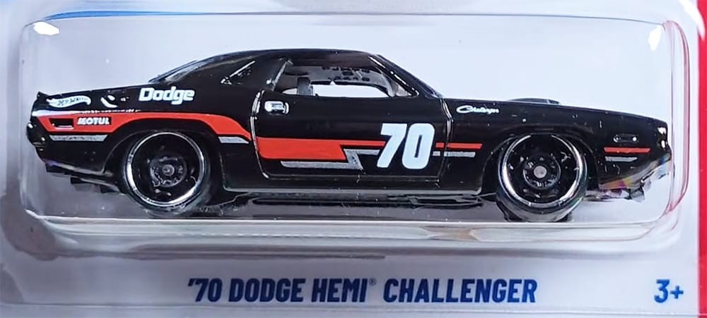 2026 HOT WHEELS BLACK '70 DODGE HEMI CHALLENGER 4/10 NIGHTSPEED 36
