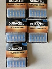 Duracell 675 Hearing Aid Batteries Whole Lot 5 Packs / 30 Total Expired