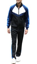 Tracksuits for Men Set 2 Pcs with Full-Zip Breathable Stretchy Jogging Sports...