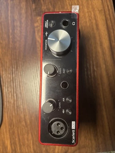 Focusrite Scarlett Solo 3rd Gen 2 Channel USB Audio Interface